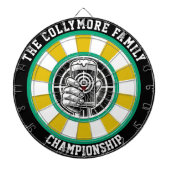 Mensch Cave Beer Ziel Design Dartscheibe (vorne)