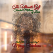 "Mensch: Das ultimative Geschenk" Statisches Klebe Fensteraufkleber (Blatt 2)