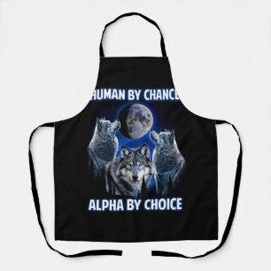 Mensch durch Zufall Alpha by Choice Paroday Alpha Schürze
