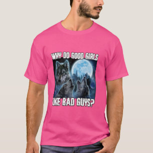 Mensch durch Zufall Alpha durch Wahl Lustiger Werw T-Shirt