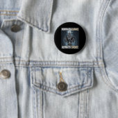 Mensch durch Zufall Alpha per Auswahl Coole Funny Button (Beispiel)