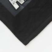 Mensch durch Zufall Alpha per Auswahl Coole Funny Fleecedecke (Ecke)