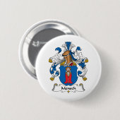 Mensch Familienwappen Button (Vorne & Hinten)