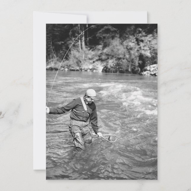 Mensch Fischen (Vorderseite)