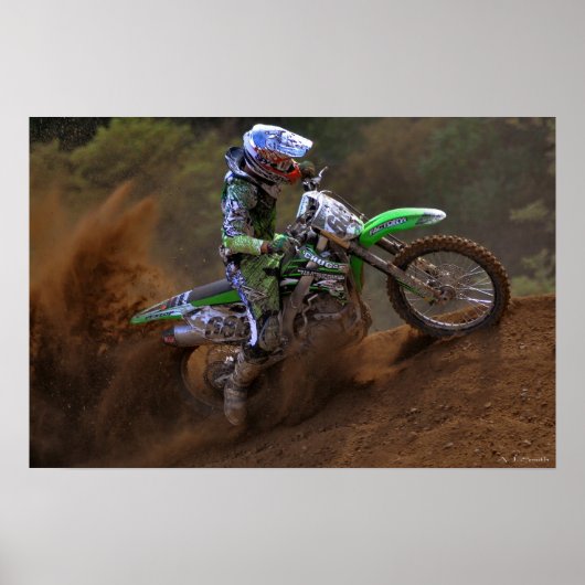 Mensch gegen Erde Poster (Vorne)