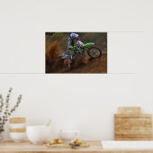 Mensch gegen Erde Poster (Küche)