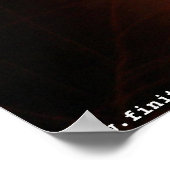 Mensch gegen Natur Poster (Ecke)