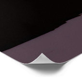 MENSCH GENERIERTE NACHT ERDLICHT POSTER (Ecke)