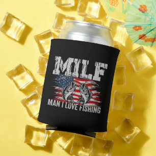 Mensch I Liebe Fischen kann kühlen Dosenkühler