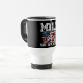 Mensch I Liebe Fischerei Tasse (Vorderseite Links)