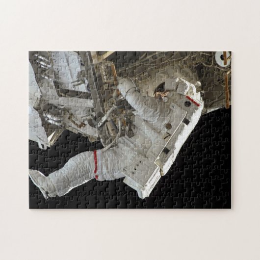 Mensch im Weltraum Puzzle (Horizontal)