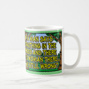 Mensch in Holz Kaffeetasse