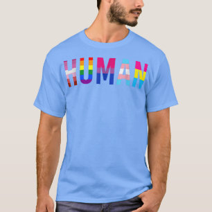 MENSCH LGBT-Flagge Gay Pride-Monat Transgender-T-S T-Shirt