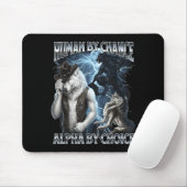 Mensch Mousepad (Mit Mouse)