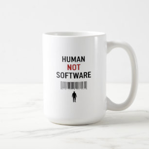 Mensch nicht Software Kaffeetasse