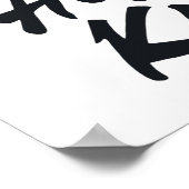 Mensch Poster (Ecke)