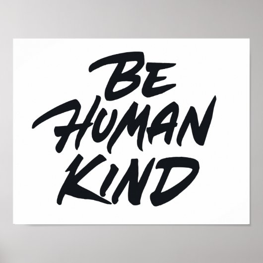 Mensch Poster (Vorne)