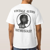 Mensch-Radio-Hybrid T-Shirt (Rückseite)