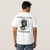 Mensch-Radio-Hybrid T-Shirt (Schwarz voll)