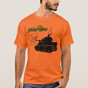 Mensch säubert Behälter T-Shirt