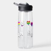 Mensch - schwul-lesbische Bisexuelle Transgender P Trinkflasche (Rechts)