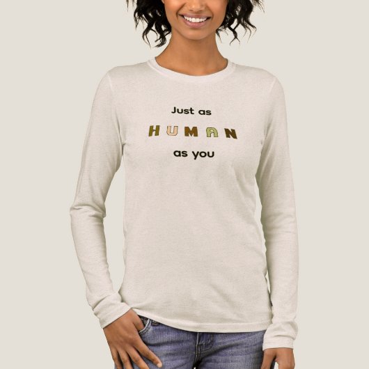 MENSCH Tri-Blend SHIRT (Vorderseite)