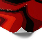 Mensch und globale Erwärmung Poster (Ecke)