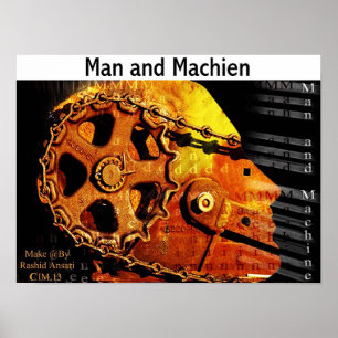Mensch und Maschine Poster