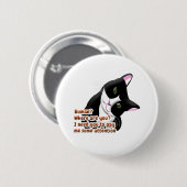 Mensch? Wo bist du? Katze Button (Vorne & Hinten)