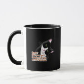 Mensch? Wo bist du? Katze Tasse (Links)