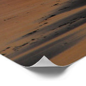 Menschen am Meer Poster (Ecke)