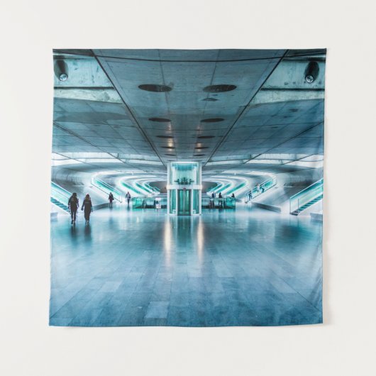 MENSCHEN AUF TUNNEL WANDTEPPICH (Vorderseite)