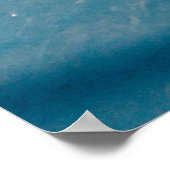 Menschen außerhalb des Basketballspielplatzes Poster (Ecke)