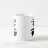 Menschen außerhalb des sonnigen Mugs Kaffeetasse (Mittel)