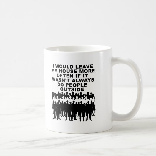 Menschen außerhalb des sonnigen Mugs Kaffeetasse (Rechts)