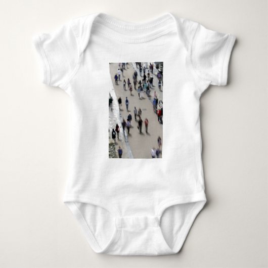 Menschen Baby Strampler (Vorderseite)