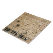 Menschen beten an der Wendewand Fliese (Seite)