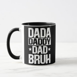 Menschen Dada Daddy Dad Bruh Vaterschaft Bester Va Tasse