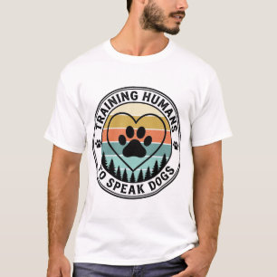Menschen darauf trainieren, Hunde zu sprechen Vint T-Shirt
