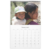 Menschen der bhutanischen Fotografie Kalender (Jan 2027)