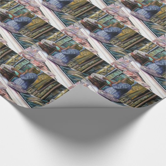 Menschen der Wüste, Geschenke des Meeres, Jerusale Geschenkpapier (Ecke)