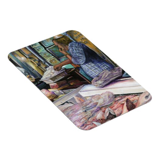 Menschen der Wüste, Geschenke des Meeres, Jerusale Magnet (Rechte Seite)