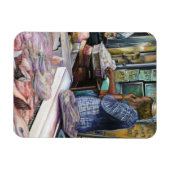 Menschen der Wüste, Geschenke des Meeres, Jerusale Magnet (Horizontal)