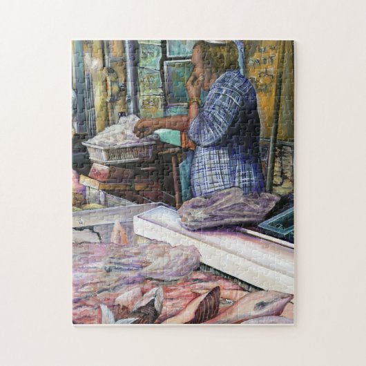 Menschen der Wüste, Geschenke des Meeres, Jerusale Puzzle (Vertikal)