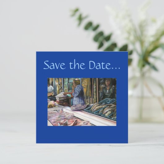 Menschen der Wüste, Geschenke des Meeres, Jerusale Save The Date (Stehend Vorderseite)