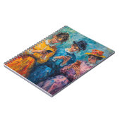 Menschen des 19. Jahrhunderts mit Smartphones Notizblock (Linke Seite)