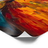 Menschen des 19. Jahrhunderts mit Smartphones Poster (Ecke)