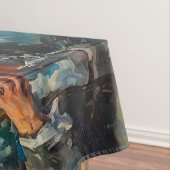 Menschen des 19. Jahrhunderts mit Smartphones Tischdecke (Beispiel)