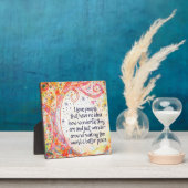 Menschen, die die Welt besser inspirieren Fotoplatte (InSitu)