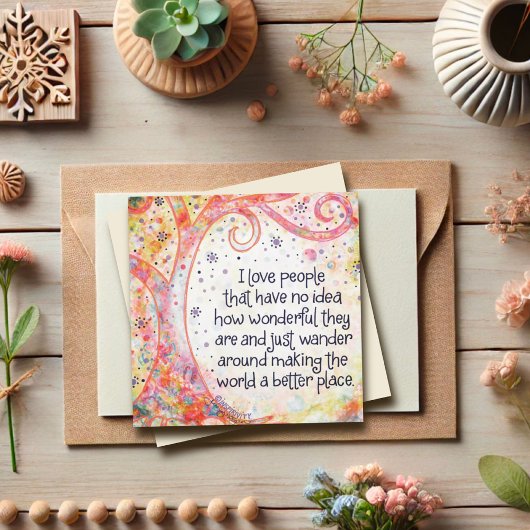 Menschen, die die Welt besser machen, danken Ihnen Einladung